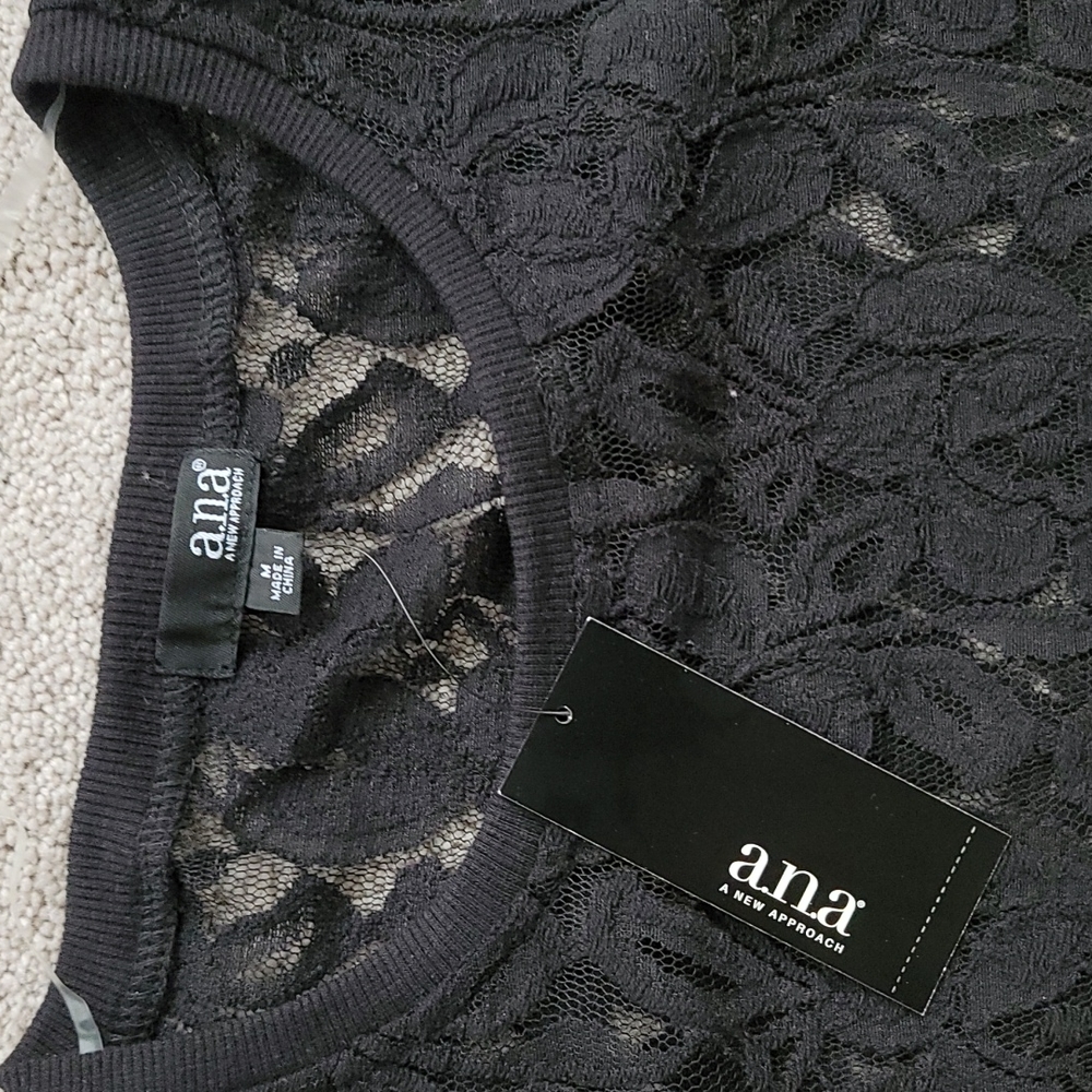 A.N.A Lace top - Picture 2 of 3